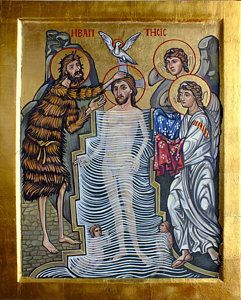 Icon Of The Baptism Of Christ 241x300 Icon Of The Baptism Of Christ