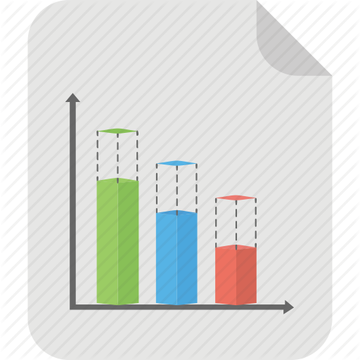 512x512 Bar Chart, Bar Graph, Column Graph, Modern Infographics, Vertical