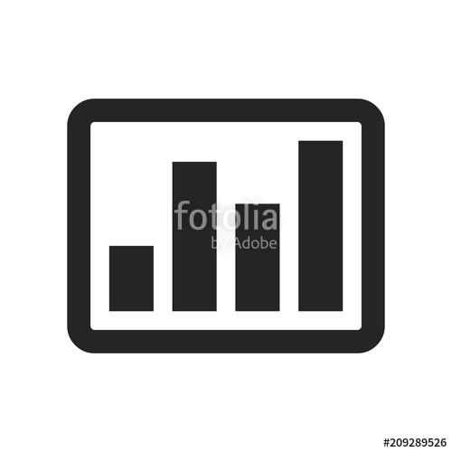 500x500 Bar Graph Icon Stock Image And Royalty Free Vector