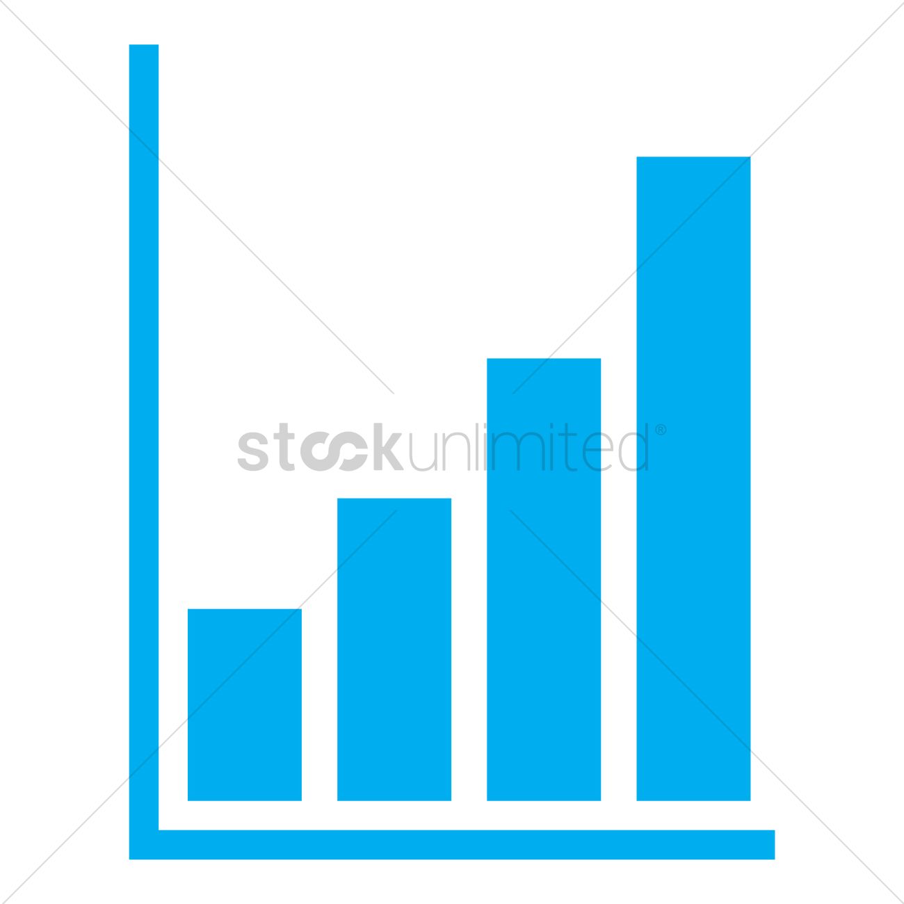 1300x1300 Bar Graph Icon Vector Image