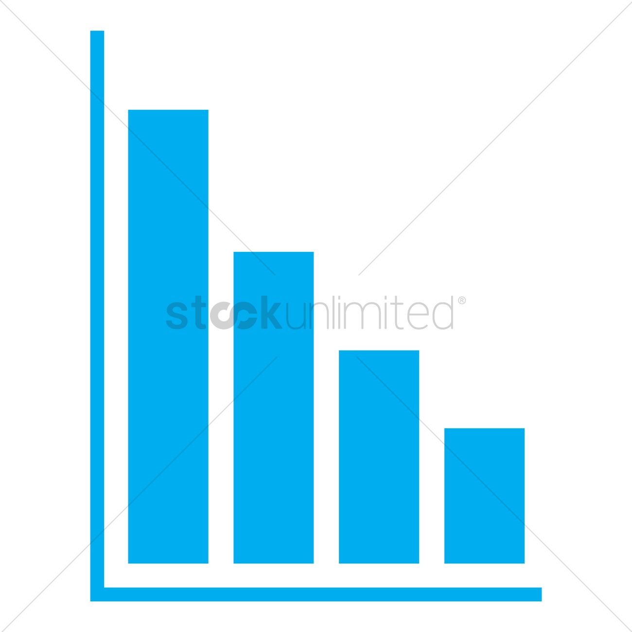1300x1300 Bar Graph Icon Vector Image