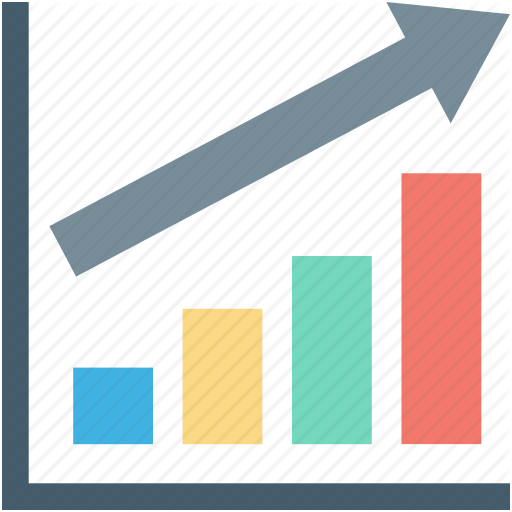 512x512 Ascending Chart, Bar Chart, Bar Graph, Growth Chart, Progress