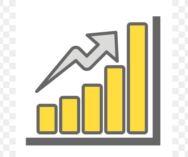 600x500 Bar Chart Clip Art Bar Graph Icon Png Download Free