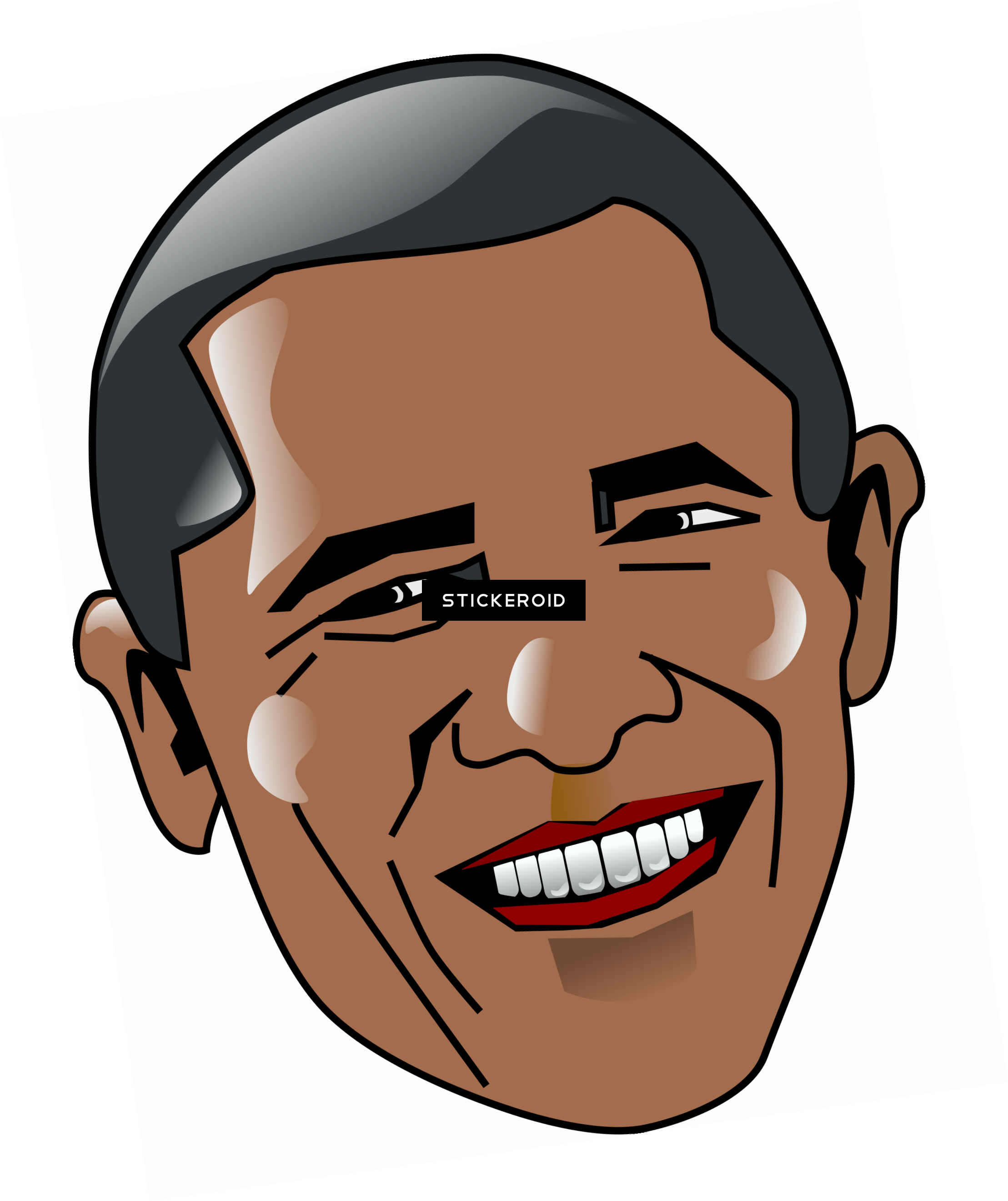 2217x2641 Obama Mask Png
