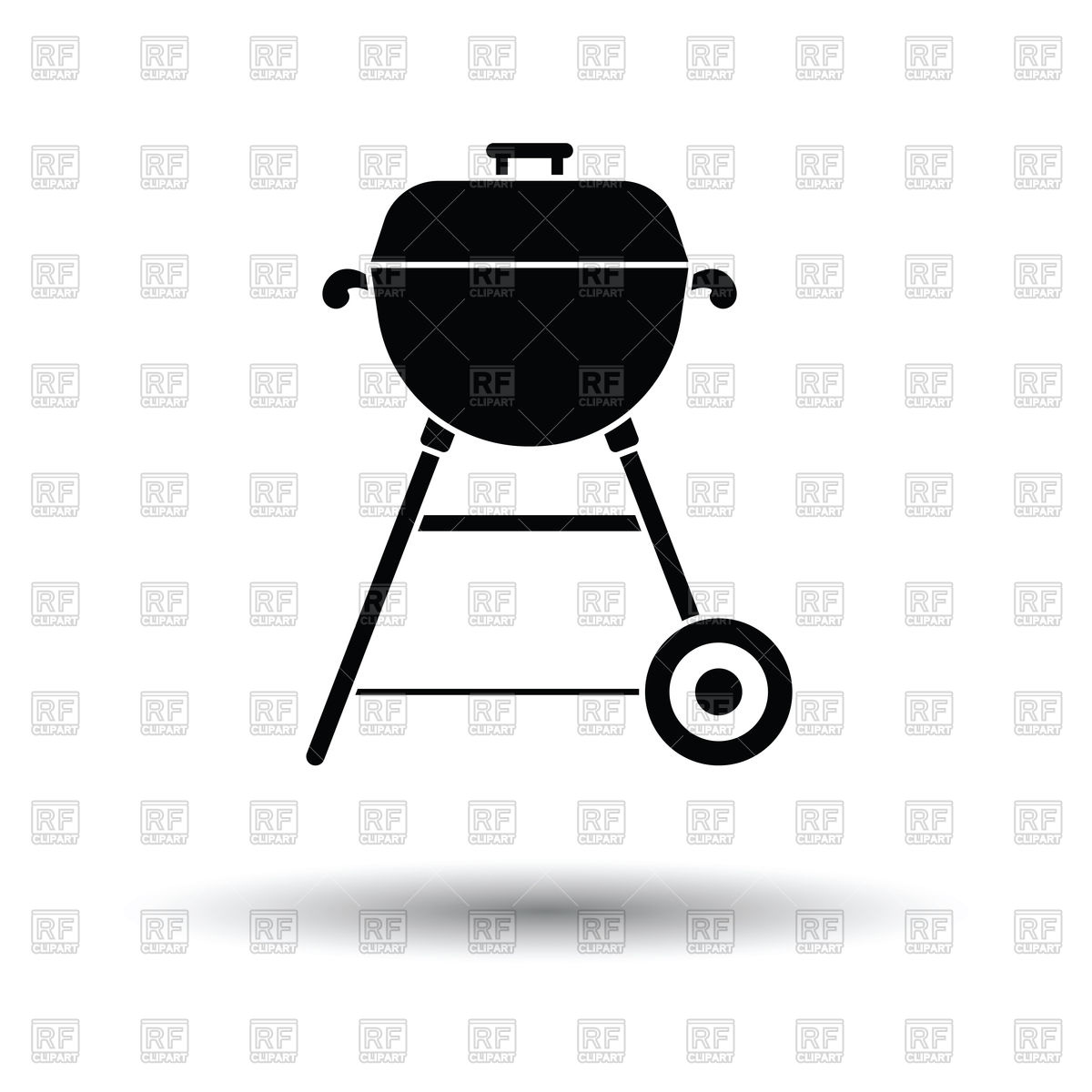1200x1200 Barbecue Icon Vector Image Of Signs, Symbols, Maps Angelp