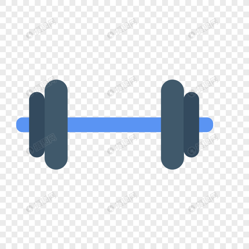 860x860 Barbell Icon Free Vector Illustration Material Png Image Picture
