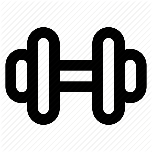512x512 Barbell Icon