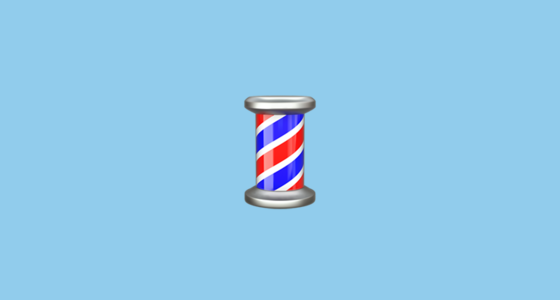 560x300 Barber Pole Emoji
