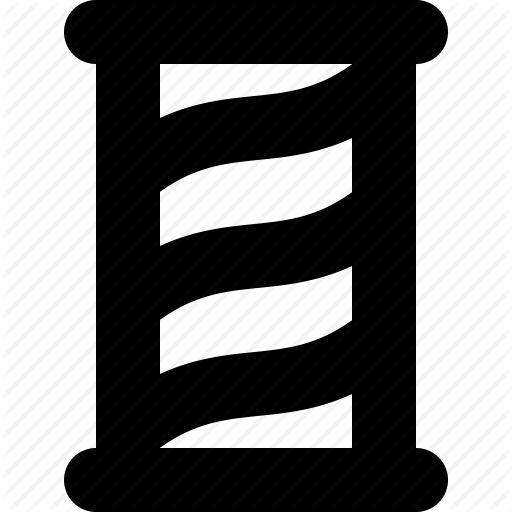 512x512 Barber, Pole, Retro, Shop Icon