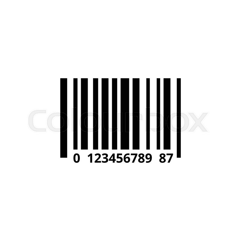 800x800 Barcode Icon Design Template Vector Stock Vector Colourbox