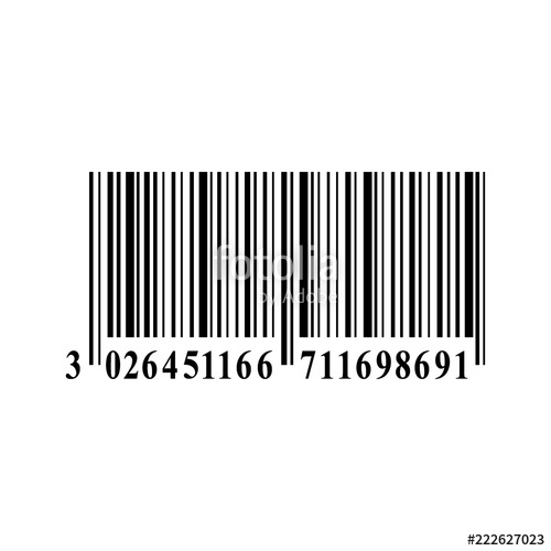 500x500 Barcode Icon Vector Stock Image And Royalty Free Vector