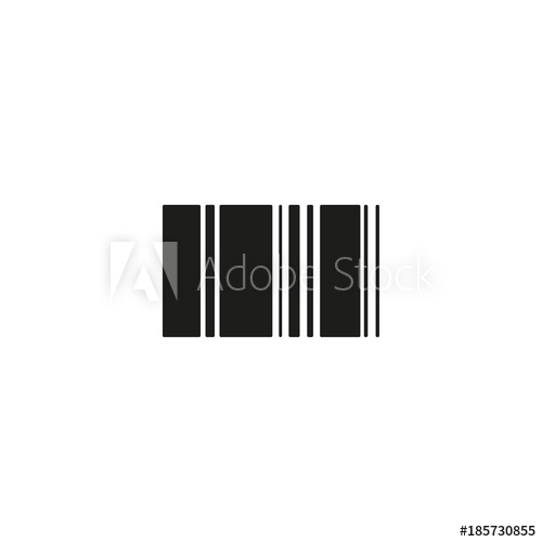 500x500 Barcode Icon Vector Illustration Linear Symbol With Thin Outline