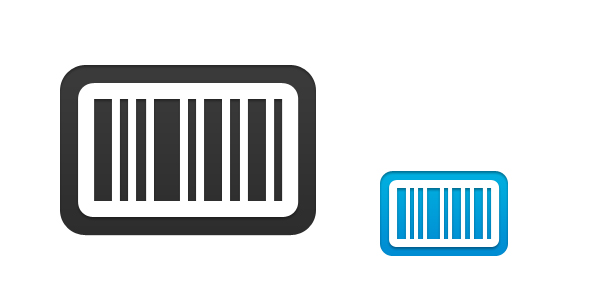600x300 Barcode Icon, Png Icons