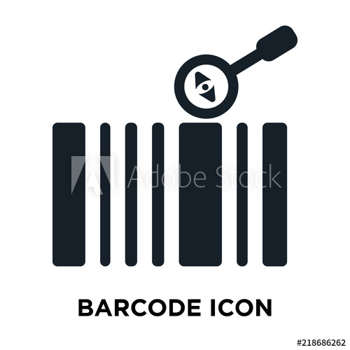 500x500 Barcode Icon On White Background Modern Icons Vector Illustration