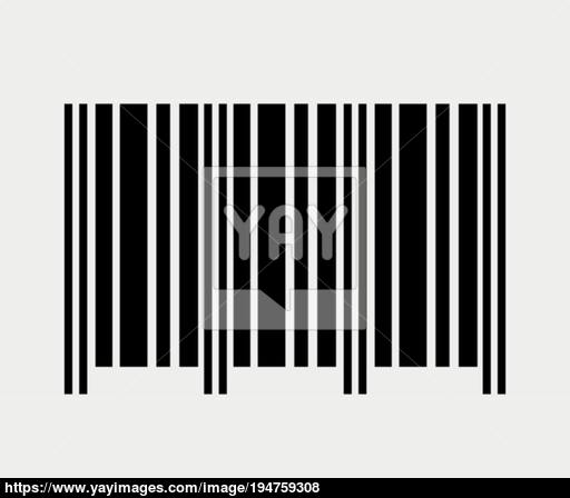 512x448 Barcode Icon Vector