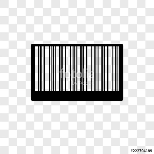 500x500 Barcode Icons Isolated On Transparent Background Modern