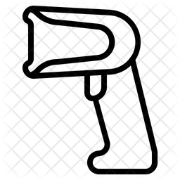 256x256 Barcode Scanner Icon Of Line Style