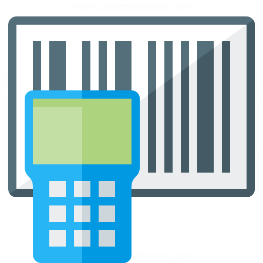 512x512 Iconexperience G Collection Portable Barcode Scanner Icon