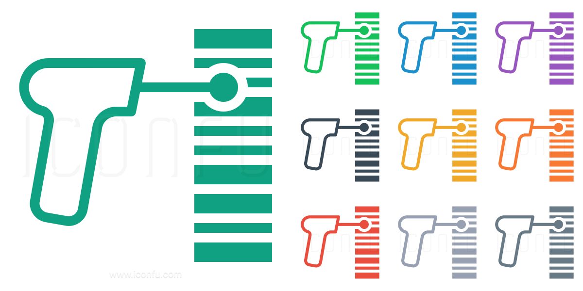 1200x600 Barcode Scanner Icon