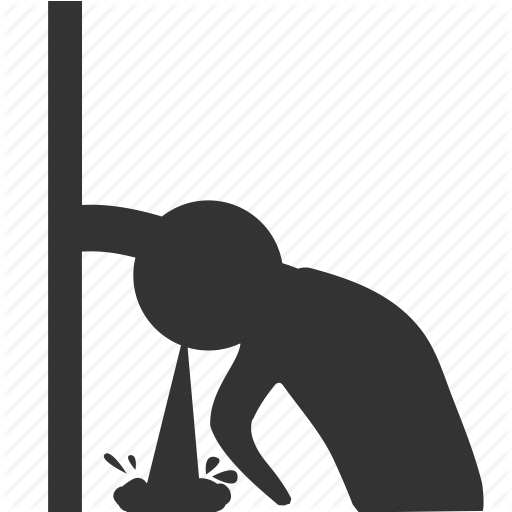 512x512 Alcoholic, Bar, Barf, Be Sick, Heavy Drinker, Puke, Vomit Icon