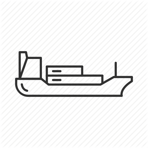 512x512 Barge, Boat, Ship, Shipping Icon