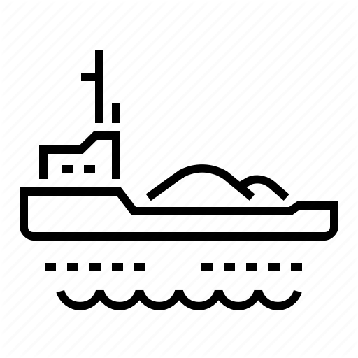 512x512 Barge, Ship, Transport, Vessel Icon