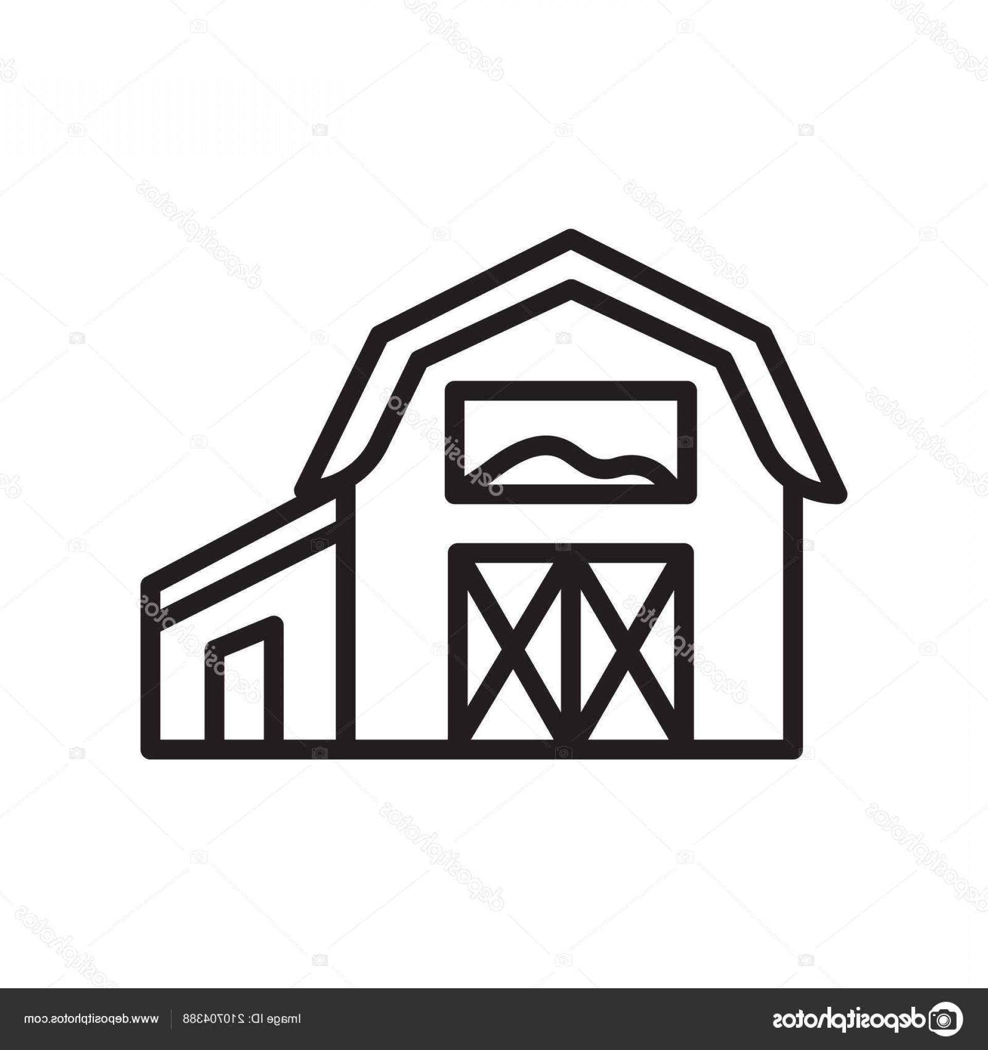 1920x2040 Stock Illustration Barn Icon Vector Sign And Geekchicpro