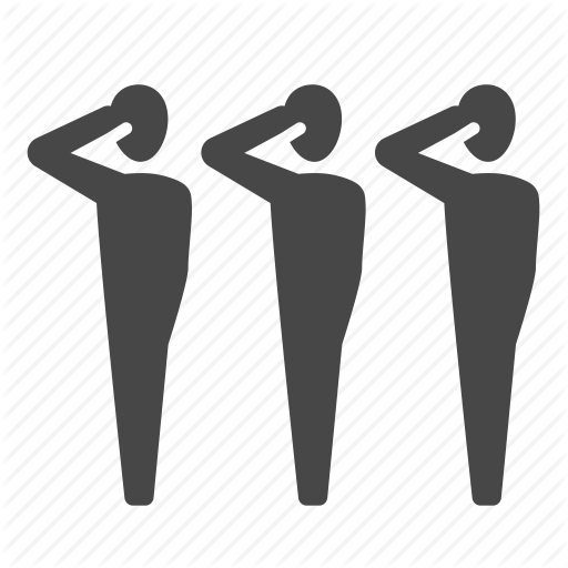 512x512 Army, Barracks, Draft, Military, Row, Soldiers, Troops Icon