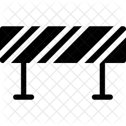 Barricade Icon Of Glyph Style 256x256 Barricade Icon Of Glyph Style