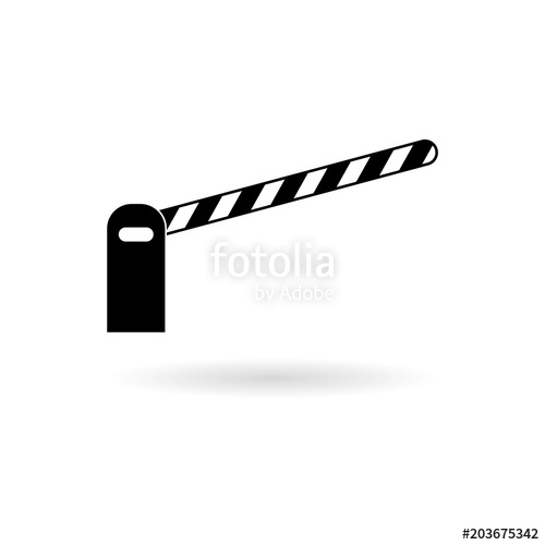500x500 Barrier Icon, Roadblocks Icon Stock Image And Royalty Free Vector