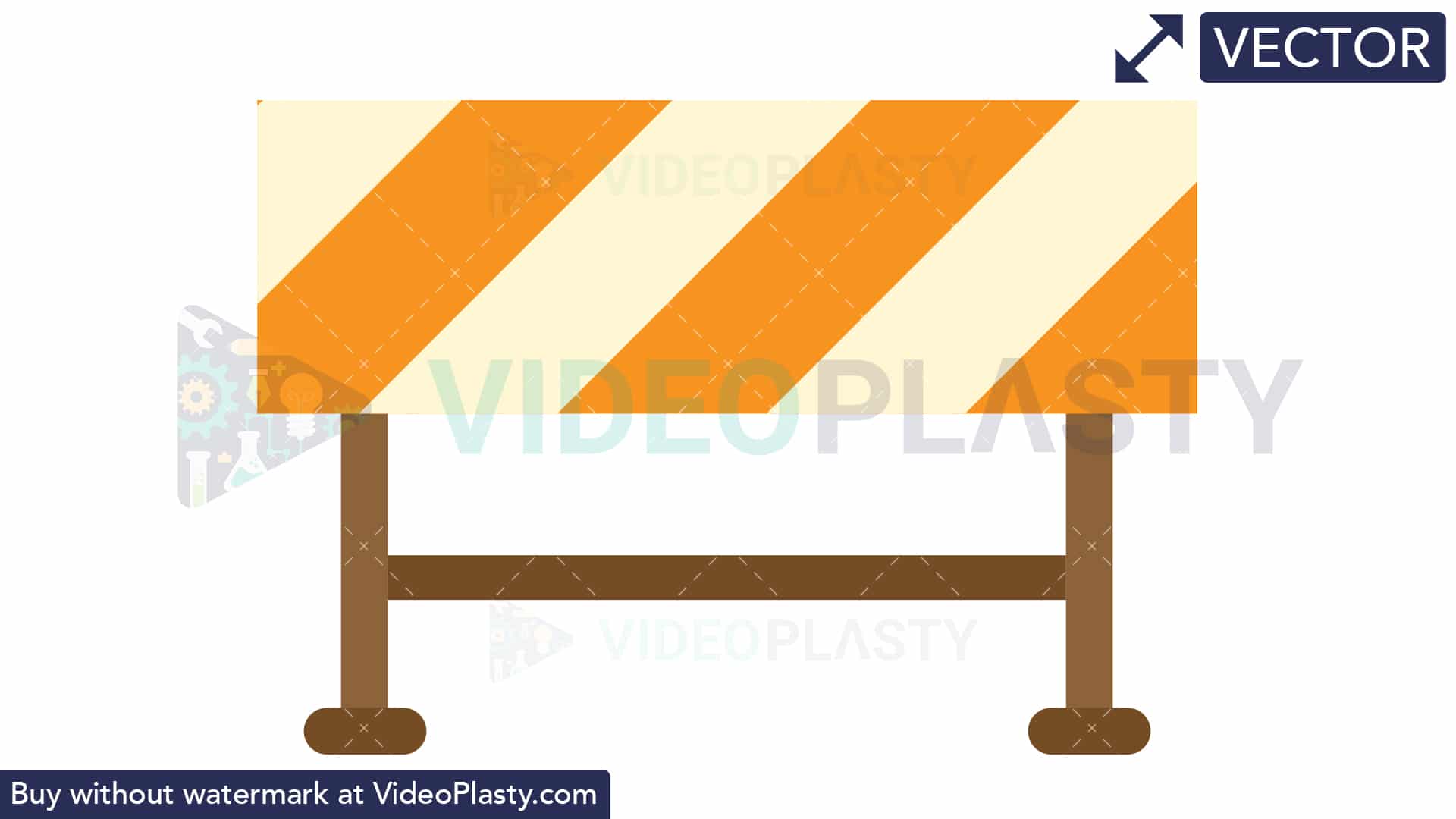 1920x1080 Construction Barrier Icon