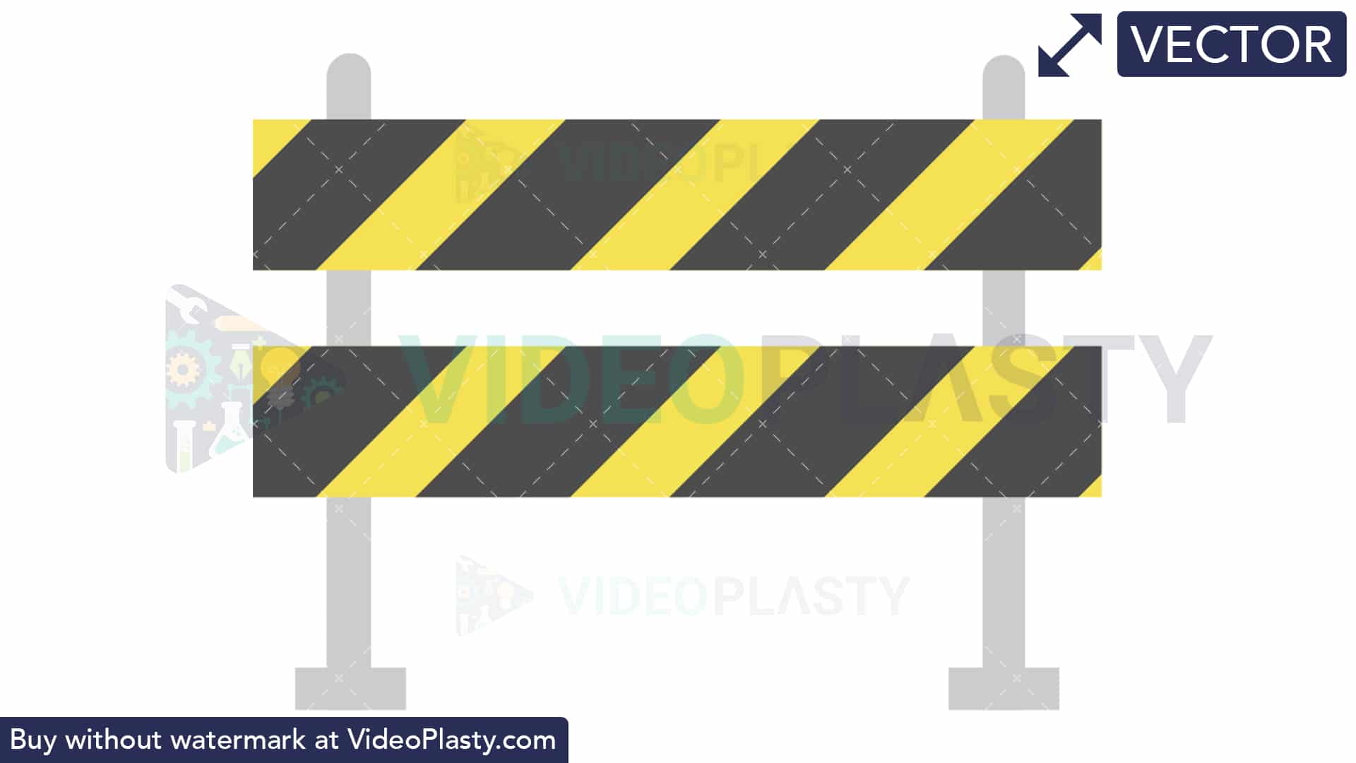 1920x1080 Road Block Barrier Icon