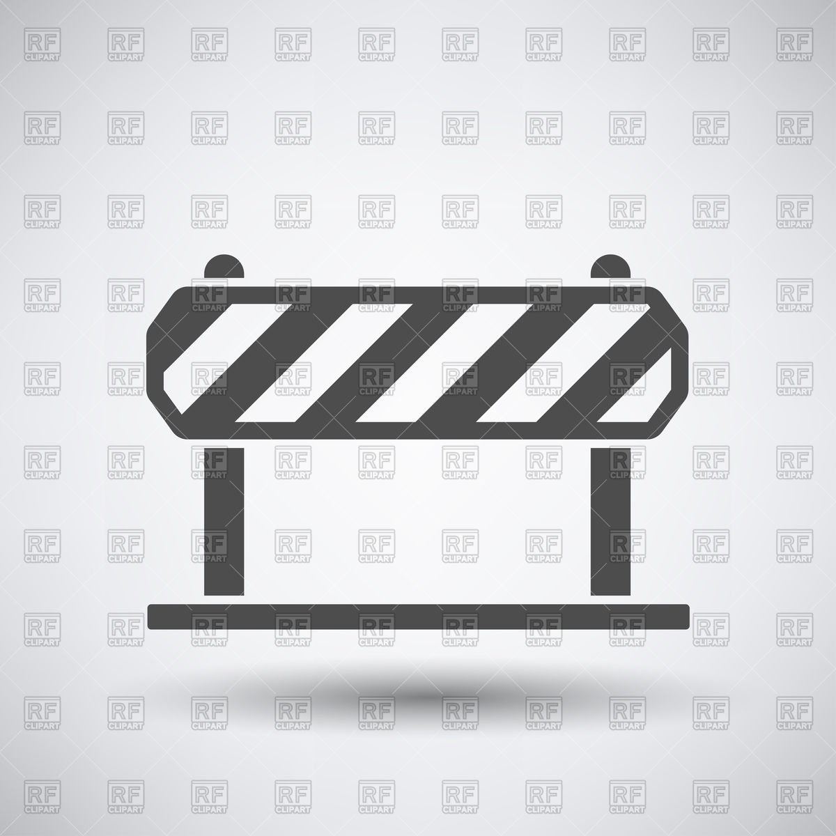 1200x1200 Road Barrier Icon Vector Image Of Icons And Emblems Angelp