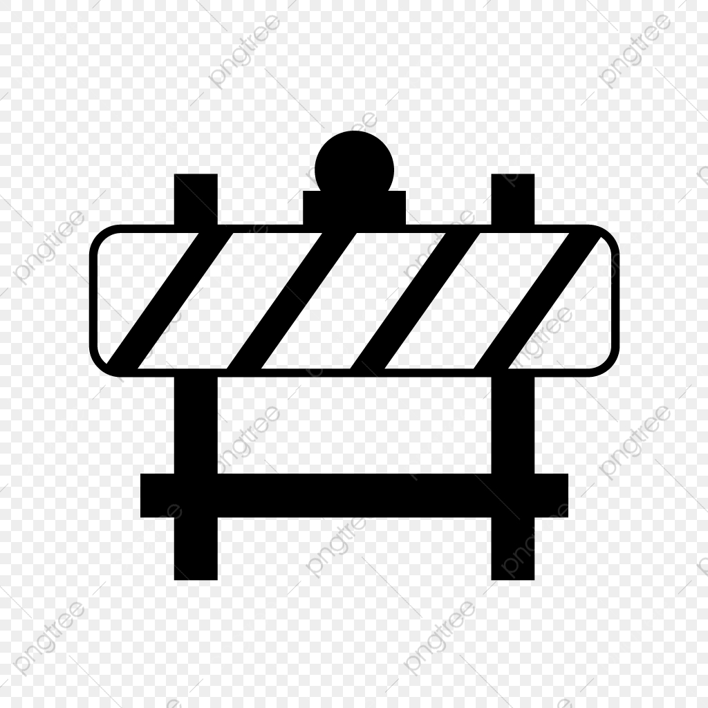 1024x1024 Vector Barrier Icon, Barrier Icon, Construction, Working Png