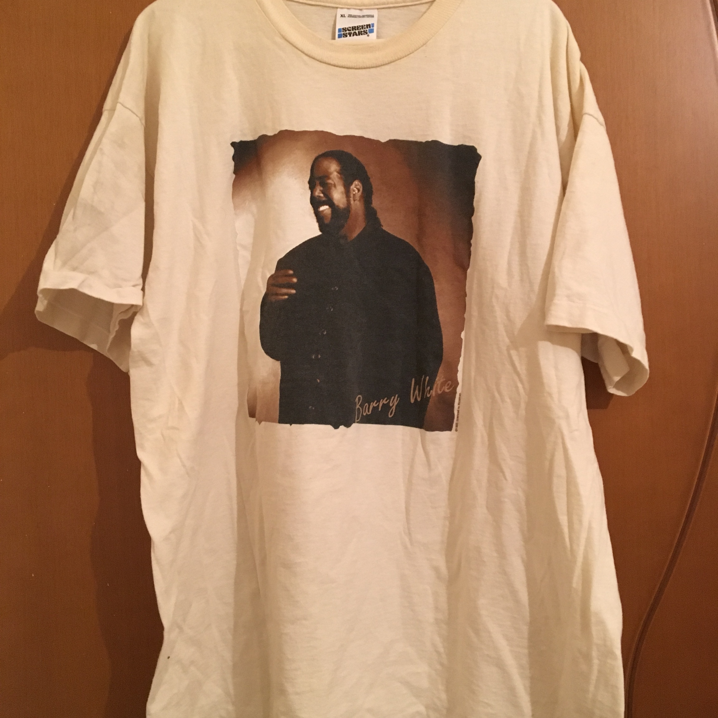 2304x2305 Vintage Barry White World Tour T Shirt