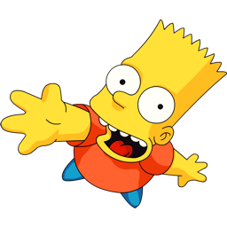 Bart Simpson Greeting Icon Simpsons Iconset Jonathan Rey 256x256 Bart Simpson Greeting Icon Simpsons Iconset Jonathan Rey