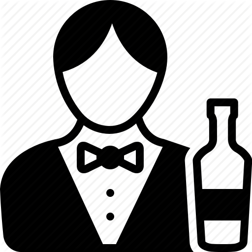 512x512 Barman, Bartender, Male, Waiter Icon