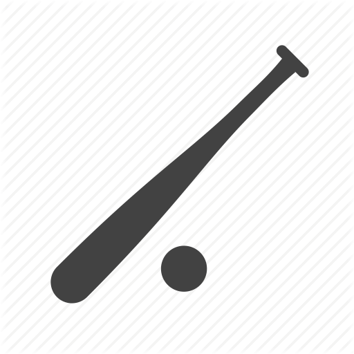 512x512 Ball, Baseball, Bat, Competition, Player, Sport, Team Icon