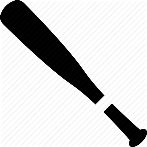 512x512 Baseball, Bat, Game, Sport, Sports, Wooden Stick Icon