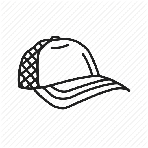 512x512 Baseball Cap, Baseball Hat, Sport Hat, Trucker Hat Icon