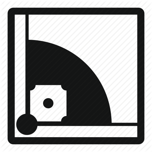 512x512 Base, Baseball, Diamond, Field, Game, Sport, Stadium Icon