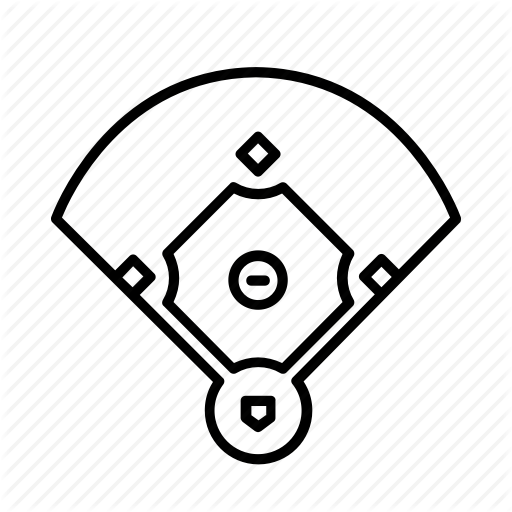 512x512 Arena, Baseball, Court, Field, Game, Softball Icon