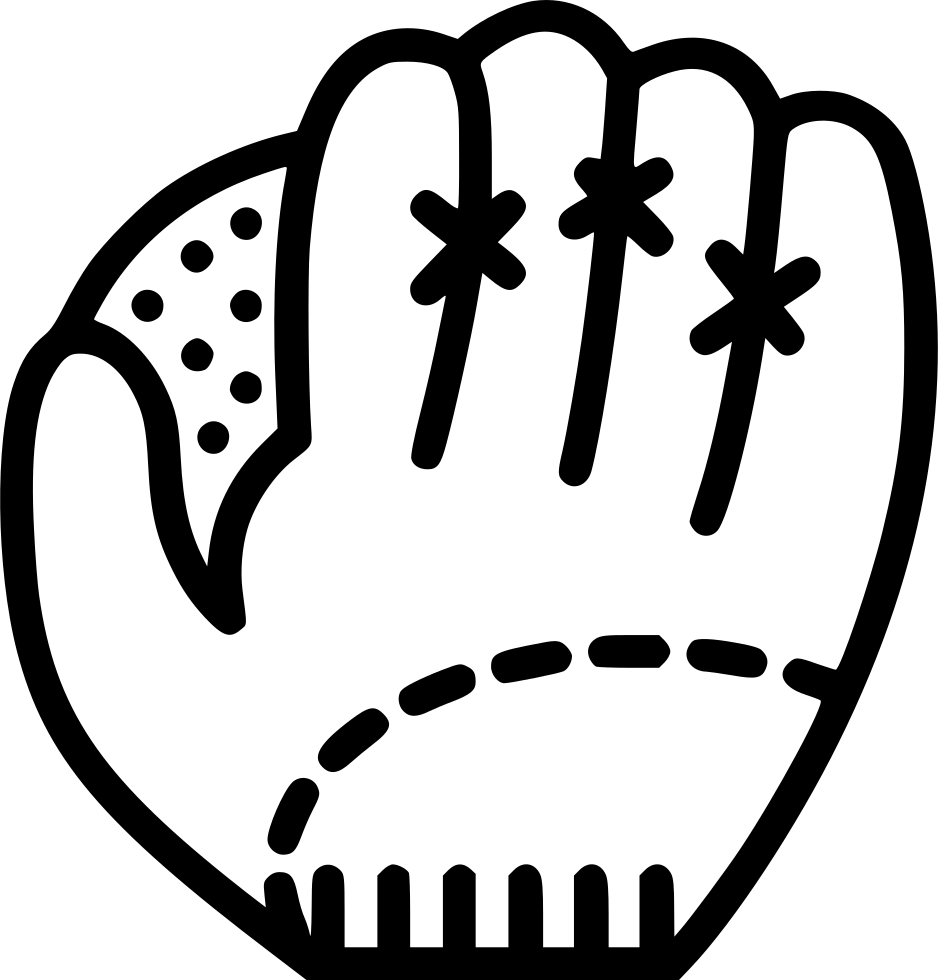 938x980 Baseball Glove Png Icon Free Download