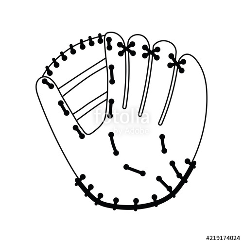 500x500 Baseball Glove Icon Stock Image And Royalty Free Vector
