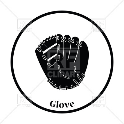 400x400 Baseball Glove Icon Vector Image Of Sport And Leisure Angelp