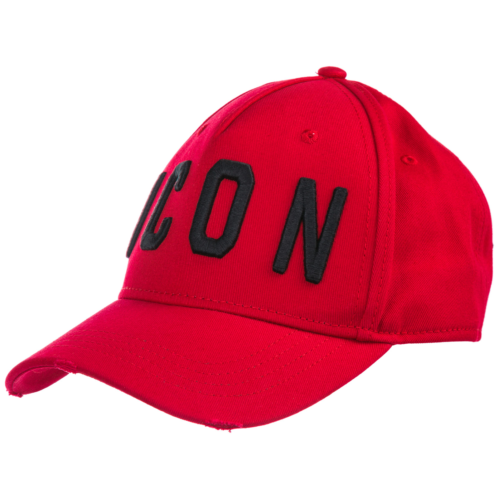 1600x1600 Baseball Cap Icon Rosso Nero