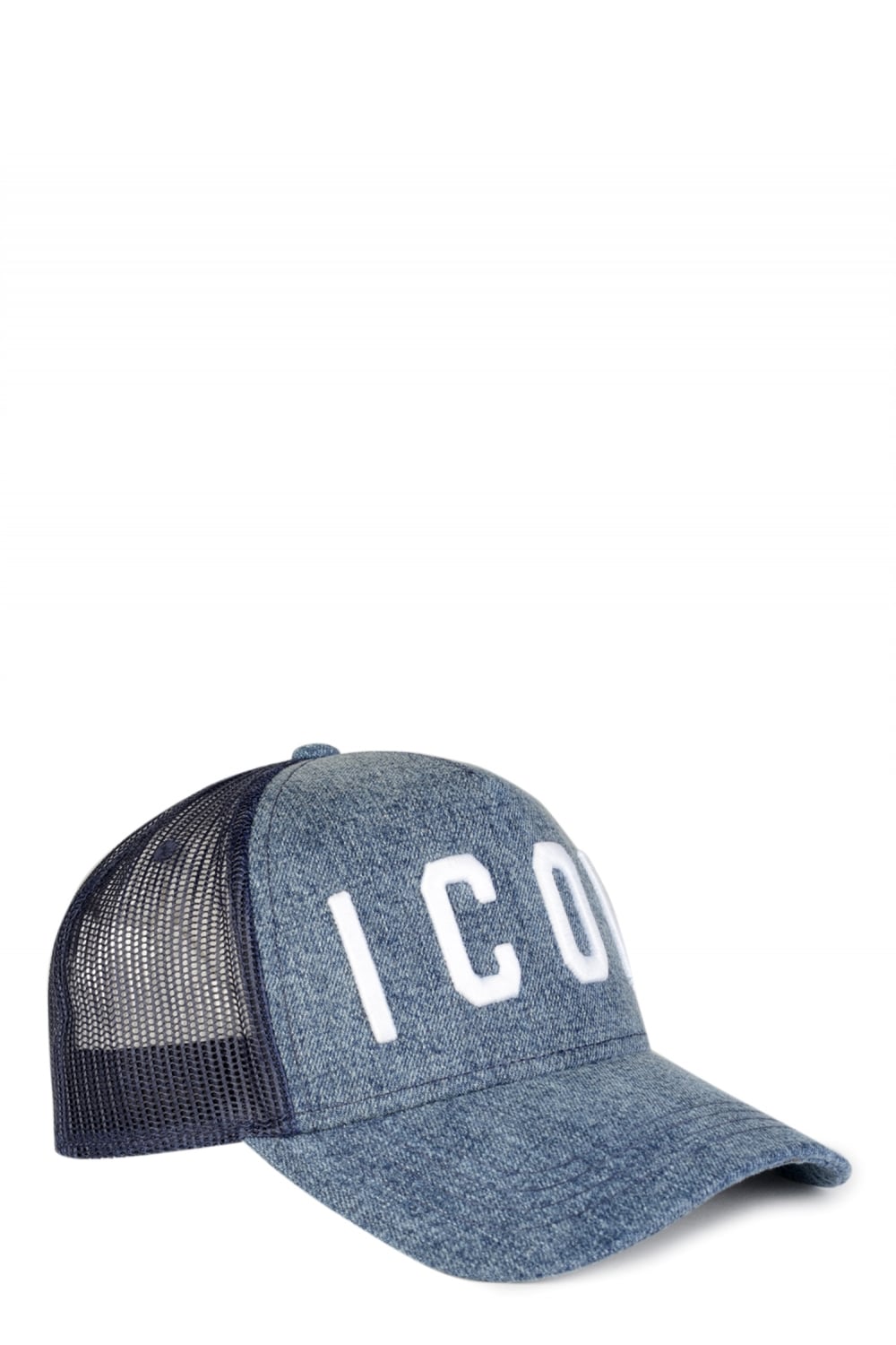1000x1500 Dsquared Icon Baseball Cap Denim