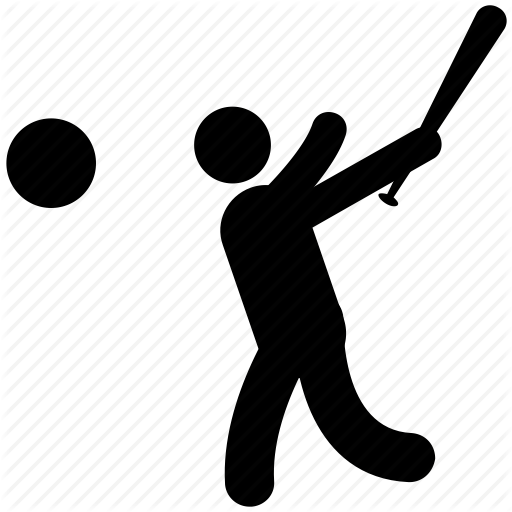 512x512 Athlete, Baseball Player, Player, Sports Person, Sportsman Icon