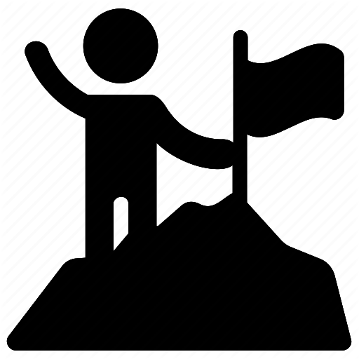 512x512 Basec Destination, Goal, Milestone, Mountaineering Icon