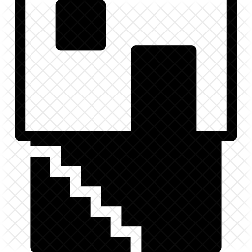 512x512 Basement Icon Of Glyph Style